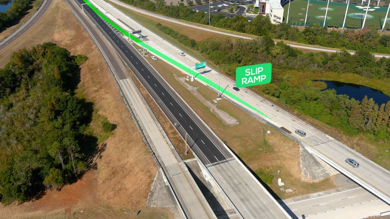 New ‘slip ramps’ to help avoid traffic on the Selmon